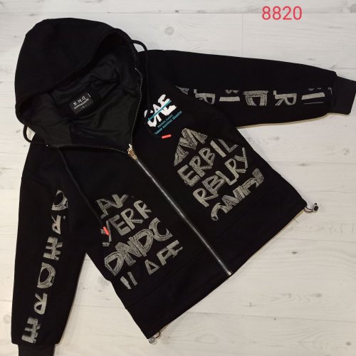 Куртка Malibu2 (12-14) 8820 black (деми) Malibu2 8820 black