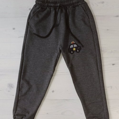 Штаны спорт Malibu2 (1-4) 9786-1 grey (деми) Malibu2 9786-1 grey