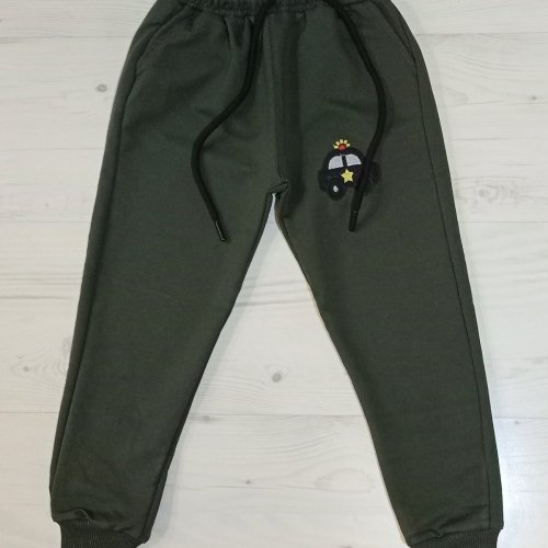 Штаны спорт Malibu2 (1-4) 9786-1 khaki (деми) Malibu2 9786-1 khaki