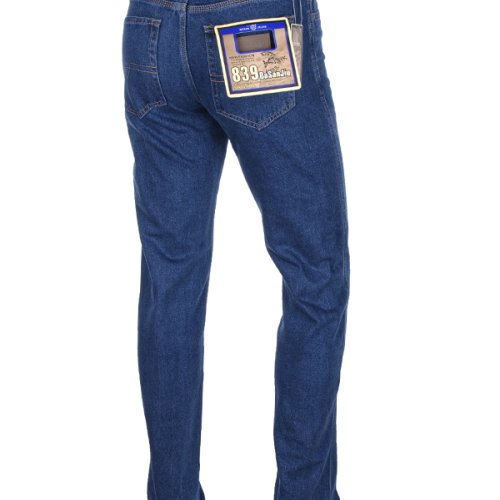 Джинсы Basanjiu (32-40) W802-10 blue (деми) Basanjiu W802-10 blue