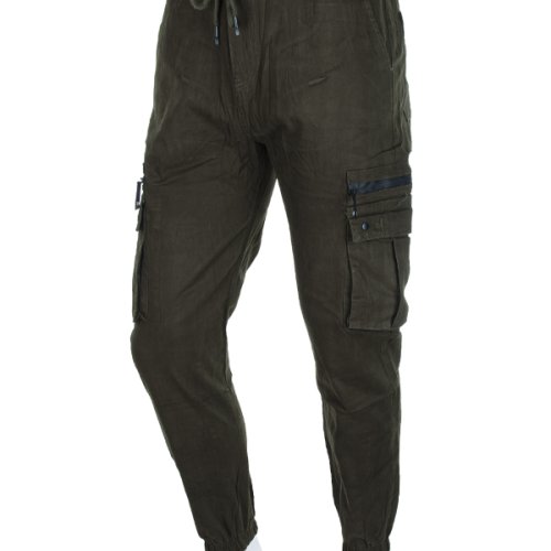 Джинсы Basanjiu (29-38) 8201 khaki (деми) Basanjiu 8201 khaki