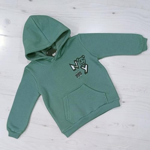 Худи Malibu2 (3-7) 3002 green (зима) Malibu2 3002 green
