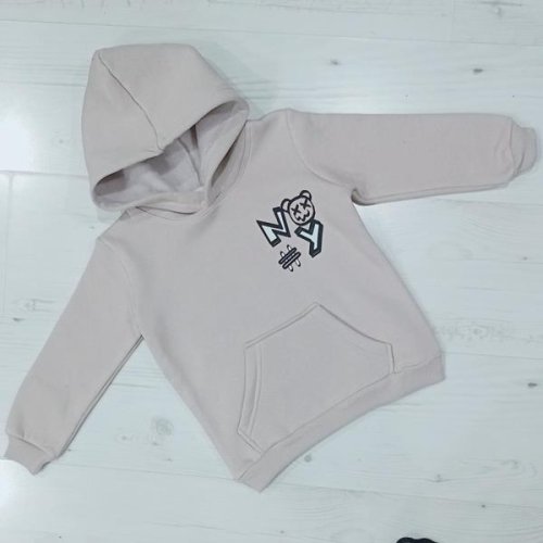 Худи Malibu2 (3-7) 3002 grey (зима) Malibu2 3002 grey