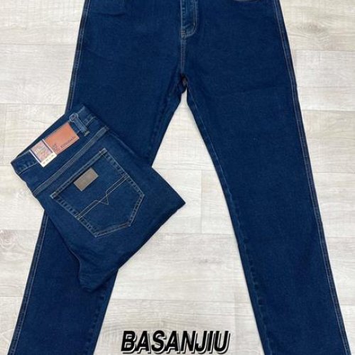 Джинсы Basanjiu (40-50) W608-25 navy (деми) Basanjiu W608-25 navy