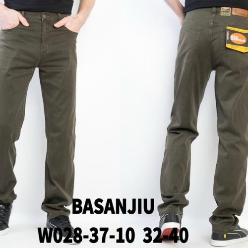 Джинсы Basanjiu (32-40) W028-37-10 d.grey (деми) Basanjiu W028-37-10 d.grey