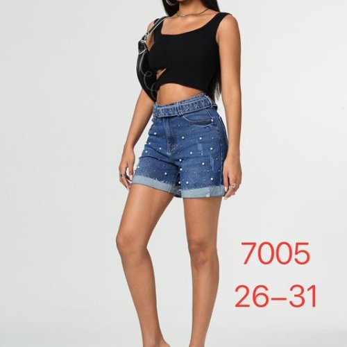 Шорты NewJeans (26-31) 7005 blue (лето) NewJeans 7005 blue