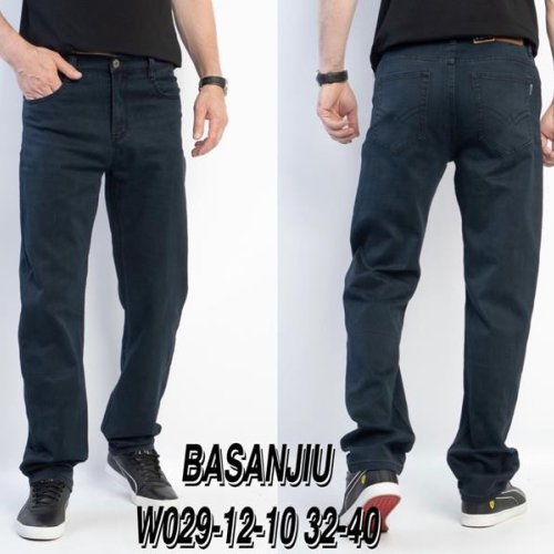 Джинсы Basanjiu (32-40) 029-12-10 navy (деми) Basanjiu 029-12-10 navy