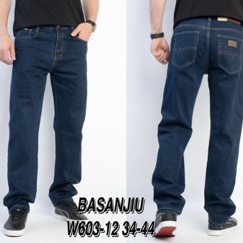 Джинсы Basanjiu (34-44) 603-12 navy (деми) Basanjiu 603-12 navy