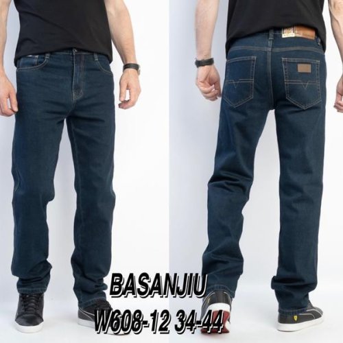 Джинсы Basanjiu (34-44) 608-12 navy (деми) Basanjiu 608-12 navy