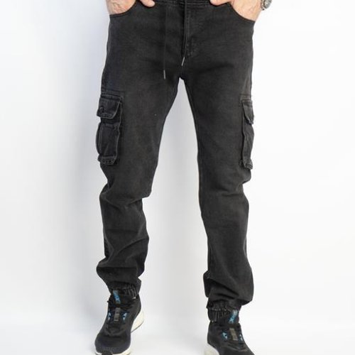 Джоггеры Basanjiu (28-36) L42 black (деми) Basanjiu L42 black