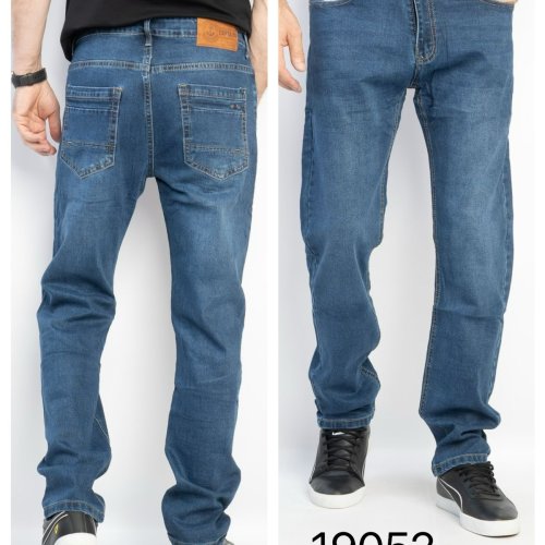 Джинсы God Baron (29-38) 19052 blue (деми) God Baron 19052 blue