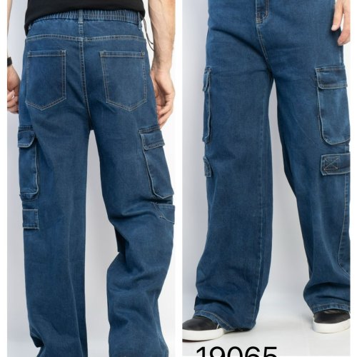 Джинсы God Baron (29-38) 19065 blue (деми) God Baron 19065 blue