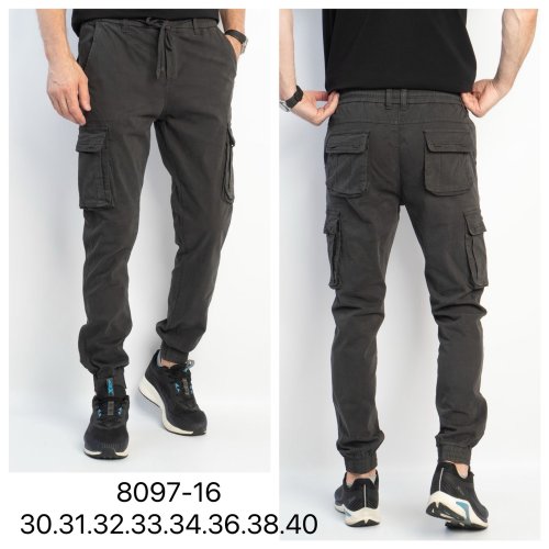 Джинсы God Baron (30-40) 8097-16 khaki (деми) God Baron 8097-16 khaki