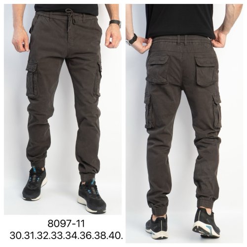 Джинсы God Baron (30-40) 8097-11 khaki (деми) God Baron 8097-11 khaki