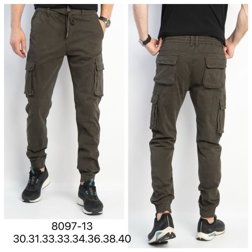 Джинсы God Baron (30-40) 8097-13 khaki (деми) God Baron 8097-13 khaki