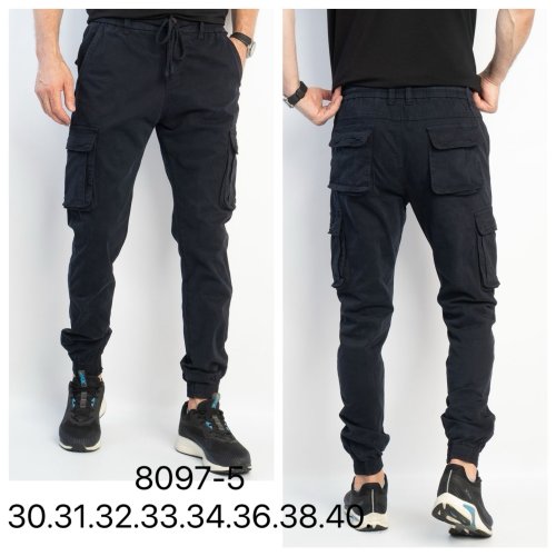 Джинсы God Baron (30-40) 8097-5 black (деми) God Baron 8097-5 black