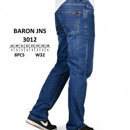 Джинсы God Baron (29-38) 3012 blue (деми) God Baron 3012 blue