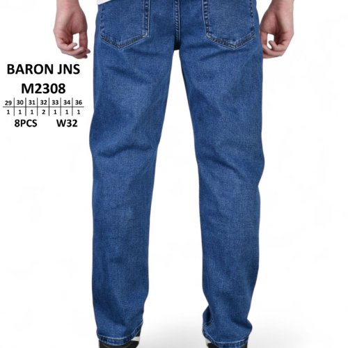 Джинсы God Baron (29-36) M2308 blue (деми) God Baron M2308 blue