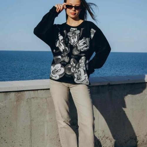 Свитер Little Secret (one size) 9810 black (деми) Little Secret 9810 black