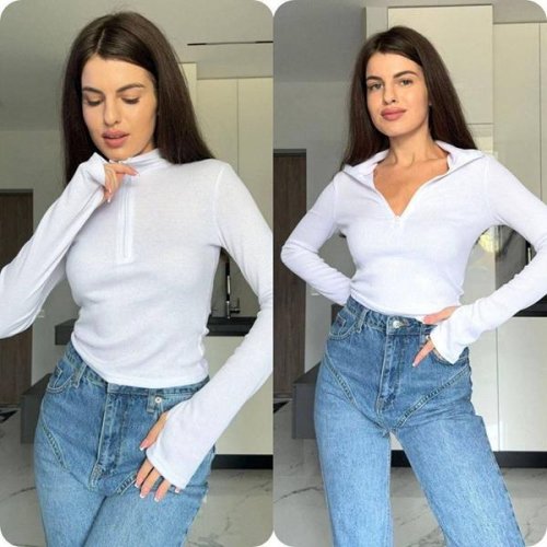 Топ Arina (42-48) 1520 white (деми) Arina 1520 white