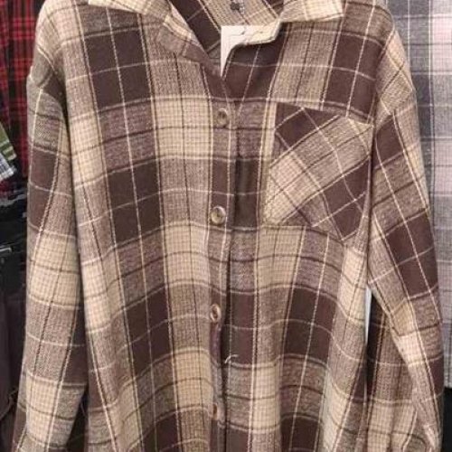 Рубашка Arina (42-52) 1637 brown (деми) Arina 1637 brown