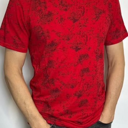 Футболка Vip Stendo (M-2XL) 5127 red (лето) Vip Stendo 5127 red