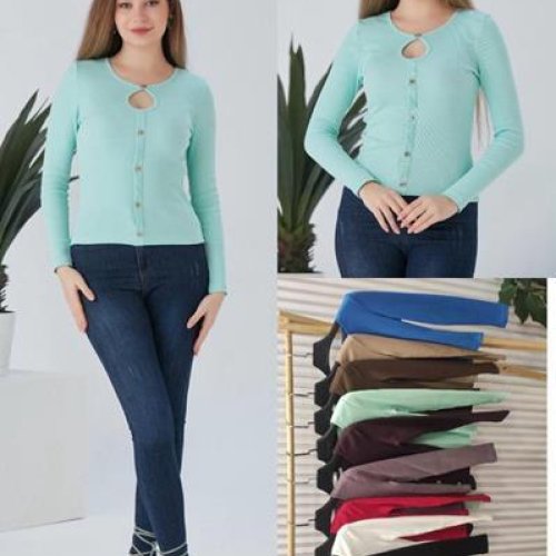 Кофта MMC clothes (42-48) 3708 d.grey (деми) MMC clothes 3708 d.grey