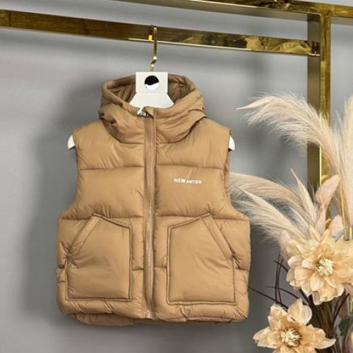 Жилетка Delfinka (92-116) 8122 d.beige (деми) Delfinka 8122 d.beige