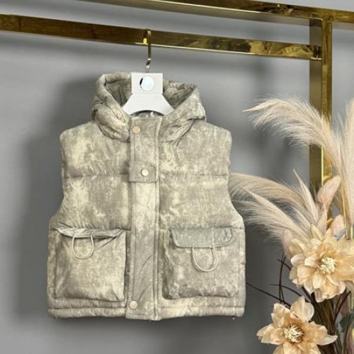 Жилетка Delfinka (90-130) 8160 beige (деми) Delfinka 8160 beige