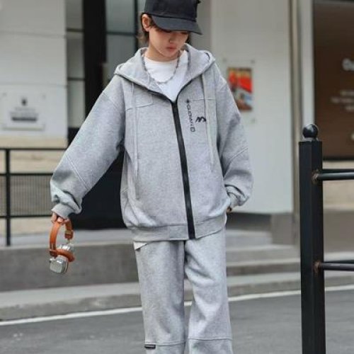 Костюм спорт Delfinka (134-152) 99016 l.grey (деми) Delfinka 99016 l.grey