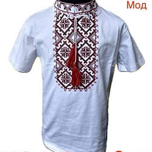 Вышиванка Надийка (116-158) 138 white (лето) Надийка 138 white