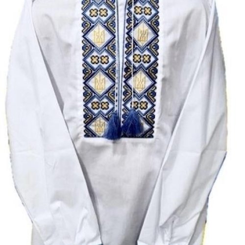 Вышиванка Надийка (2-6) 236 white (деми) Надийка 236 white