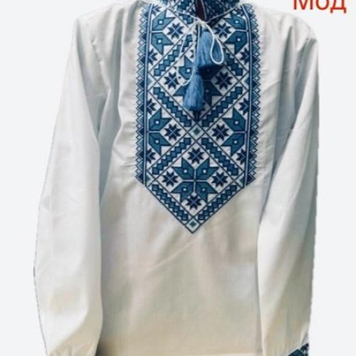 Вышиванка Надийка (6-12) 720 white (деми) Надийка 720 white