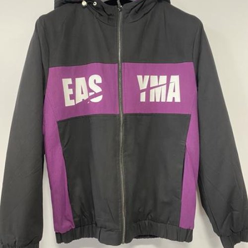 Ветровка Faraon (M-3XL) 6602 black-purple (деми) Faraon 6602 black-purple