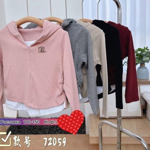 Кофта Meloria (110-150) 72059 pink (деми) Meloria 72059 pink