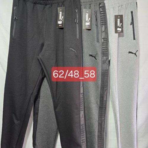 Штаны спорт Faraon (48-58) K62 l.grey (деми) Faraon K62 l.grey