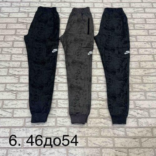 Штаны спорт Faraon (46-54) 6 black (деми) Faraon 6 black