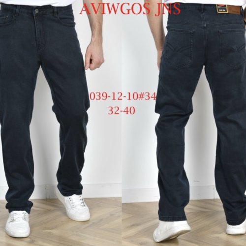 Джинсы God Baron (32-40) 039-12-10 blue (деми) God Baron 039-12-10 blue