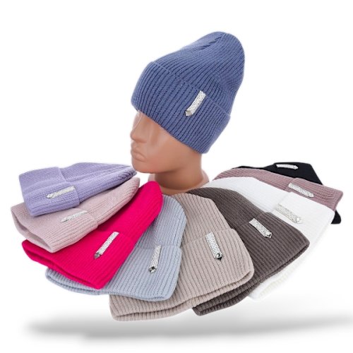 Шапка КОРОЛЕВА (one size) 9-29 mix (зима) КОРОЛЕВА 9-29 mix