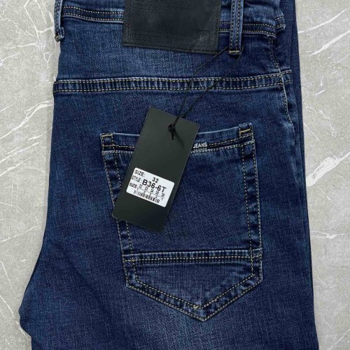 Джинсы God Baron (32-38) B36-6T blue (деми) God Baron B36-6T blue