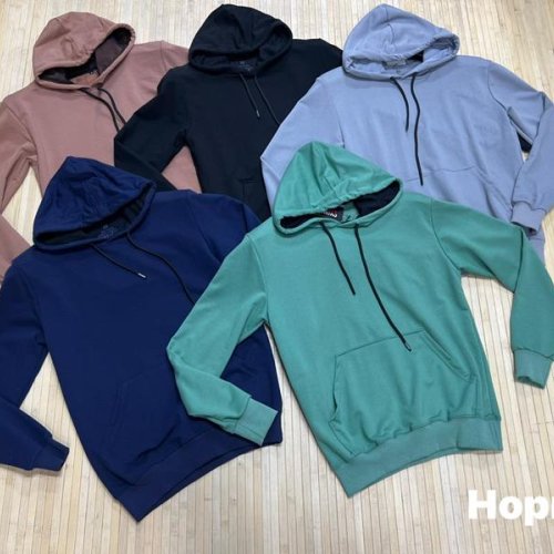 Худи Navas (M-3XL) NV518 l.blue (деми) Navas NV518 l.blue