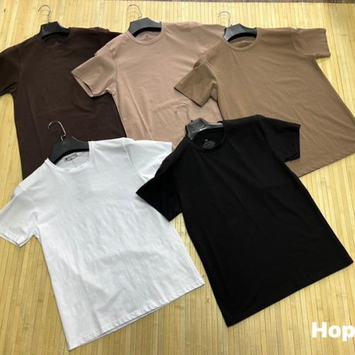 Футболка Navas (M-3XL) NV628 l.brown (лето) Navas NV628 l.brown