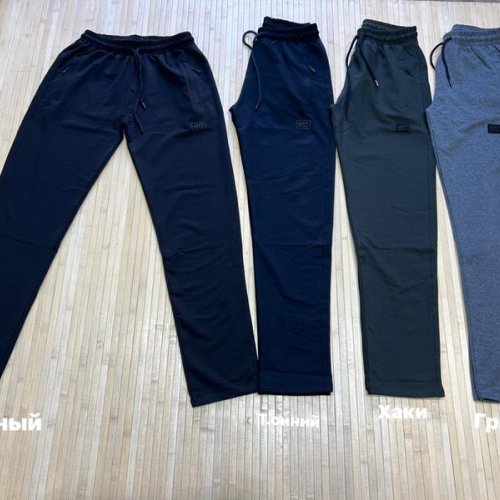 Штаны спорт Navas (XL-3XL) NV707 black (деми) Navas NV707 black