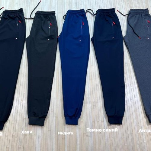 Штаны спорт Navas (XL-3XL) NV736 blue (деми) Navas NV736 blue