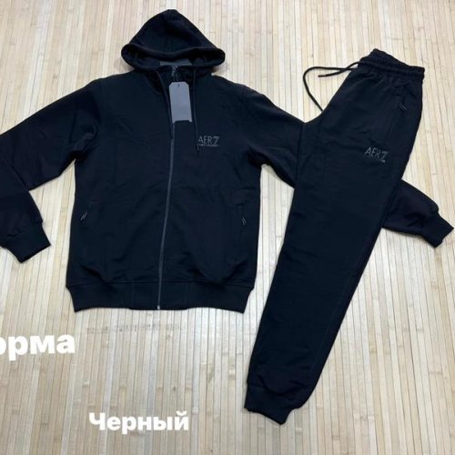 Костюм спорт Navas (M-2XL) NV765 black (деми) Navas NV765 black