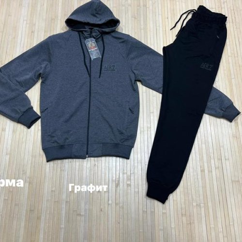 Костюм спорт Navas (M-2XL) NV769 d.grey (деми) Navas NV769 d.grey