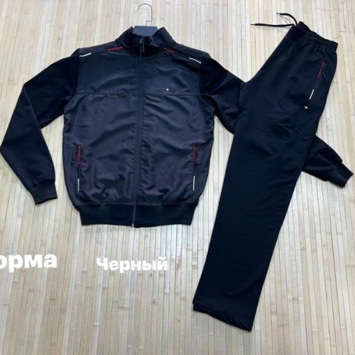 Костюм спорт Navas (M-2XL) NV774 black (деми) Navas NV774 black