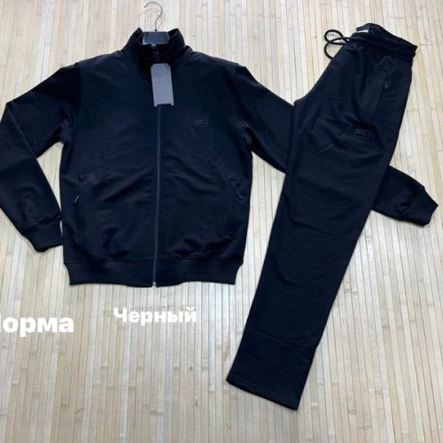 Костюм спорт Navas (M-2XL) NV777 black (деми) Navas NV777 black