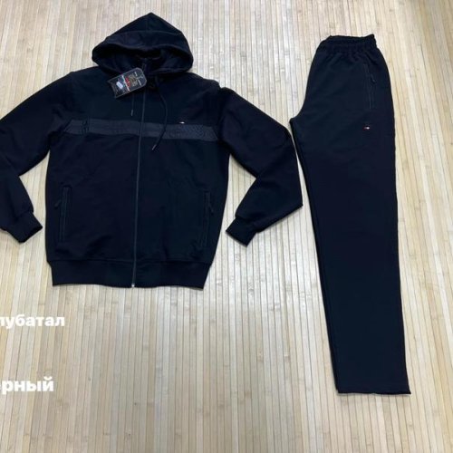 Костюм спорт Navas (M-2XL) NV784 black (деми) Navas NV784 black