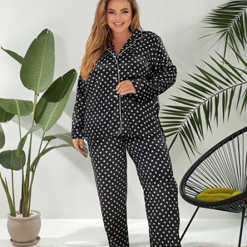 Пижама BAT (44-54) 333-3 black (деми) BAT 333-3 black